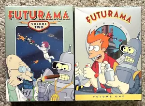 FUTURAMA VOLUME ONE & TWO STANDARD DVD SET & SLIPCOVER Box Sets - Picture 1 of 3