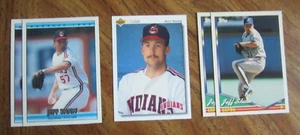 Jeff Shaw Lot of 5 Trading Cards MLB Baseball Cleveland Indians, Montreal Expos - Picture 1 of 2