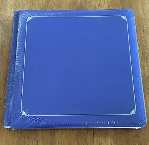 New Creative Memories 12x12 Sapphire Album with White Pages & Protectors - Picture 1 of 3