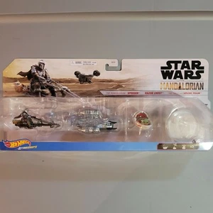 Hot Wheels Star Wars Starships 3-Pack Mandalorian Vehicles Ready to Ship! - Picture 1 of 7