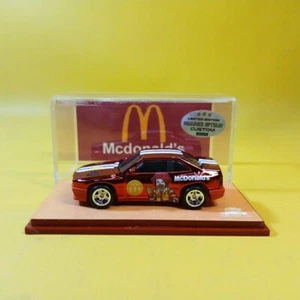 Hot Wheels MASERATI SHAMAL Red CHROME McDonalds (WANGSTAR CUSTOM) REAL RIDERS - Picture 1 of 15