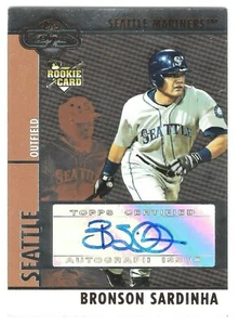 Bronson Sardinha 2008 Topps Co-Signers Silver Bronze AU 277/400 Card# 108 - Picture 1 of 4