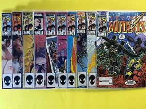 The New Mutants #1 Special Edition & 28,29,30,31,32,34,36,37 comic book lot - Picture 1 of 15
