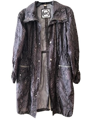 Michael Kors raincoat Size Small. Mint condition. Adjustable waist and bottom. - Image 1 of 4