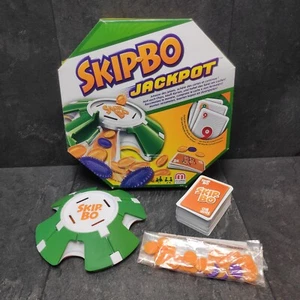Skip Bo Jackpot Skipbo Gesellschaftsspiel Mattel Games 2013 Selten - Picture 1 of 6