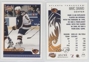 2003-04 Pacific Complete Red /99 Marc Savard #258