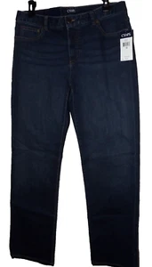 Chaps Jeans Women's Sz 10R Madden Straight Medium Blue Wash Slimming Fit Stretch - Picture 1 of 6