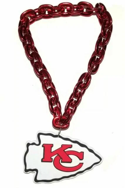 Fanfave Kansas City Chiefs Fanchain - Red (FF6715)