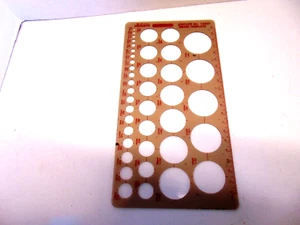 Pickett 1300-I Kreise Farbschablone - Bild 1 von 3