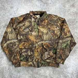 Vintage Woolrich Camouflage Jacket Men’s Medium 90s Lined Hunting RealTree Camo - Picture 1 of 9