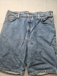 Levi’s 550 Relaxed Fit Jeansshorts Herren Größe 36 x 11 mittlere Waschung Denim Y2K - Bild 1 von 8