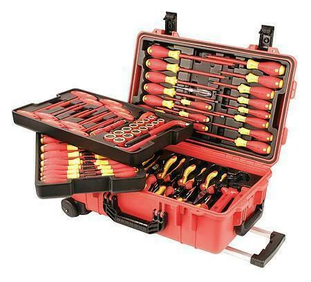 Wiha 32800 Electrical Insulated Tool Set - 80 Pieces - Red