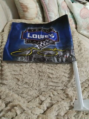 Jimmie Johnson #48 Lowes Racing Nascar 汽车粉丝旗 2007 WinCraft — 第 1/4 张图片