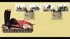 1986 HORSES OF AUSTRALIA DECIMAL STAMP FIRST DAY COVER #2575