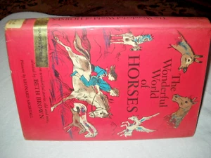 1967 ~ DIE WUNDERBARE WELT DER PFERDE - 17 WUNDERBARE STORIES HC mit DJ ILLUSTRIERT - Bild 1 von 6