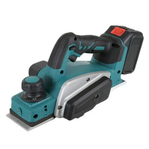 Portable Electric Wood Planer Door Hand Held Woodworking Power Surface Machine - Bild 1 von 9