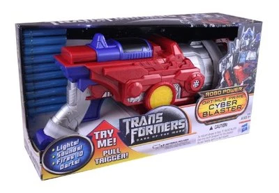 Transformers Dark Of The Moon Cyber Blaster Optimus Prime *Lights & Sounds 2011  - Image 1 of 4
