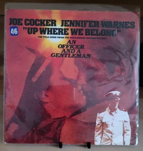 Joe Cocker/Jennifer Warnes-Up Where We Belong 1982 Island Rec.-UK Import-7"Vinyl - Picture 1 of 4