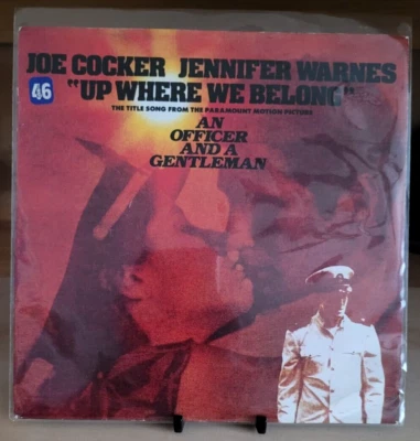 Joe Cocker/Jennifer Warnes-Up Where We Belong 1982 Island Rec.-UK Import-7"Vinyl - Image 1 of 4