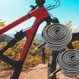 26X1.90/1.95/2.10/2.125 SCHRADER VALVE MTB BIKE INNER TUBES PAIR OF 2 - Picture 1 of 4