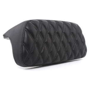 Black Rear Passanger Backrest Pad for Harley Touring for Chopped Tour Pack 09-20 - Picture 1 of 9
