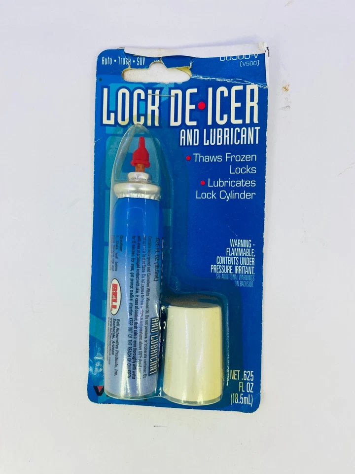 Descongelador y lubricante de bloqueo automotriz Bell descongela bloqueo congelado 00500-V nuevo de stock Foto 1 de 3