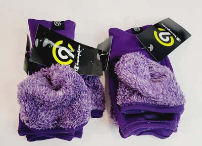 Juego de 2 guantes abatibles púrpura C9 Champion Girls 8/16 - mecha de humedad seca dúo Foto 1 de 4
