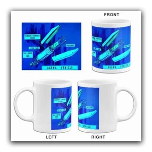 NASA - Agena Vehicle - 1968 - Promotional Advertising Mug - Picture 1 of 3