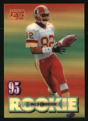 Michael Westbrook 1995 Sportflix #121 FOOTBALL Card - Image 1 of 2