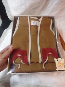 VTG NIB The Cherokees Boys Cowboy Outfit Size M Size 6 - Picture 1 of 4