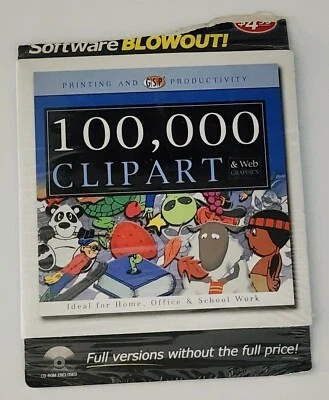 Clip Art & Web Graphics CD-ROM 100,000 Images Software  - Image 1 of 4