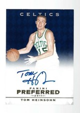 2011-12 Panini Preferred Tom Heinsohn  Auto #21/25