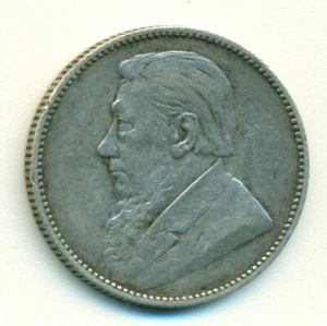 1 chelín SUDAFRICA 1895 en muy buen estado - Imagen 1 de 2
