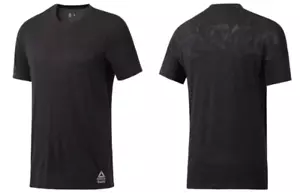 Reebok Crossfit Unknown Unknowable Tattoo T Shirt Black Men Poly Blend Small NWT - Picture 1 of 9