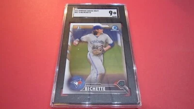 2016 BOWMAN DRAFT CHROME BO BICHETTE RC SGC 9 MINT BDC74 - Image 1 of 4