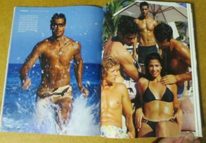 MEN'S Health Magazine Owen McKibbin Male Model Summer Bodies Arm Workout - Picture 1 of 8