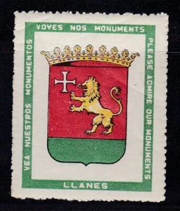 España - Vñetas Publicitarias - LLANES - Vea nuestros monumentos - Imagen 1 de 2