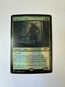 Primeval Titan (494) - FOIL - Secret Lair - Near Mint - MTG - Picture 1 of 2