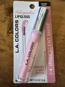 L. A. colors Holographic Sugared SHIMMER & Shine LipGloss CBLG808. - Picture 1 of 2