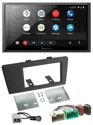 Pioneer USB 2DIN DAB MP3 Bluetooth Autoradio für Volvo S60 S70 C70 V70 00-03 - Bild 1 von 4