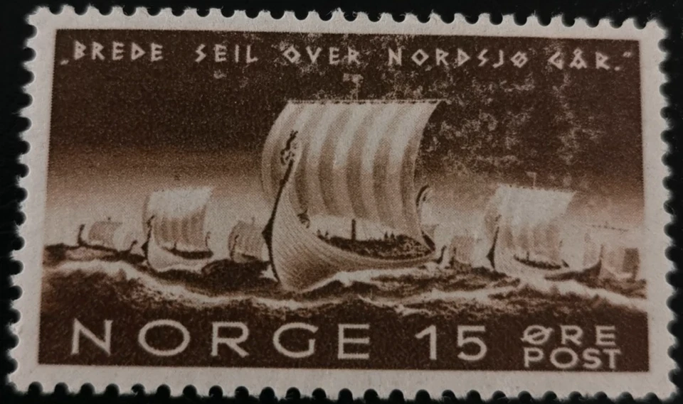 Norway: 1942 The 100th Anniversary of the Birth of the Com. (Collectable Stamp). - Image 1 of 1