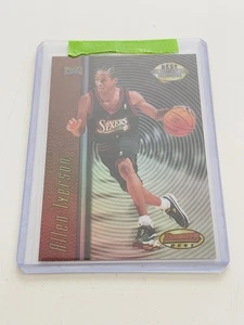 Allen Iverson 1997-98 Bowman's Best Techniques Refractor #T9 Philadelphia 76ers - Bild 1 von 2