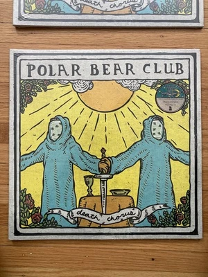 Polar Bear Club - Death Chorus 12" 1st Colored Vinyl LP Pop-Punk Rise Records LE - Image 1 of 4