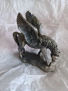 Myth and Magic TUDOR Mint 'Pegasus' Pewter & Austrian Crystal - Picture 1 of 7