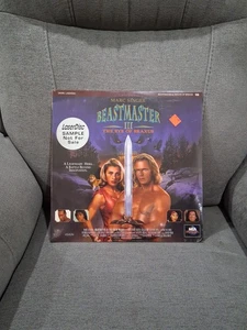 New & Sealed Beastmaster III The Eye Of Braxus Laserdisc Marc Singer1996 RARE  - Imagen 1 de 4