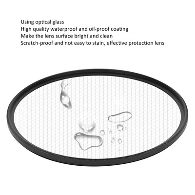Junestar 95mm 8 Lines Star Lens Filter For /////F BEA - Image 1 of 4