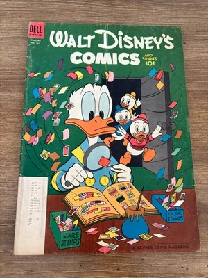 Walt Disney's Comics & Stories # 161 VG- Dell Comic Book Donald Duck 17 J347 - Image 1 of 2