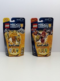 LEGO Nexo Knights Axl & Macy 70331 & 70336 Rare Complete New In Box