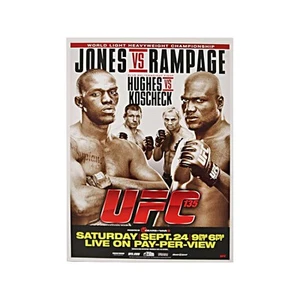Póster de evento réplica UFC 135: Jones vs Rampage en lienzo estirado 18x26 - Imagen 1 de 1