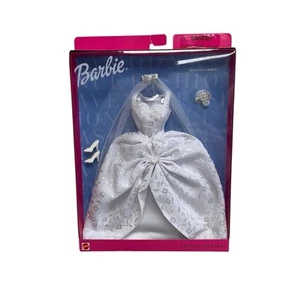 Vintage 1999 Mattel Barbie Fashion Avenue Beautiful Bride Wedding Gown 25755 NOS - Picture 1 of 10